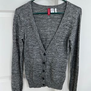 H&M Grey Cardigan